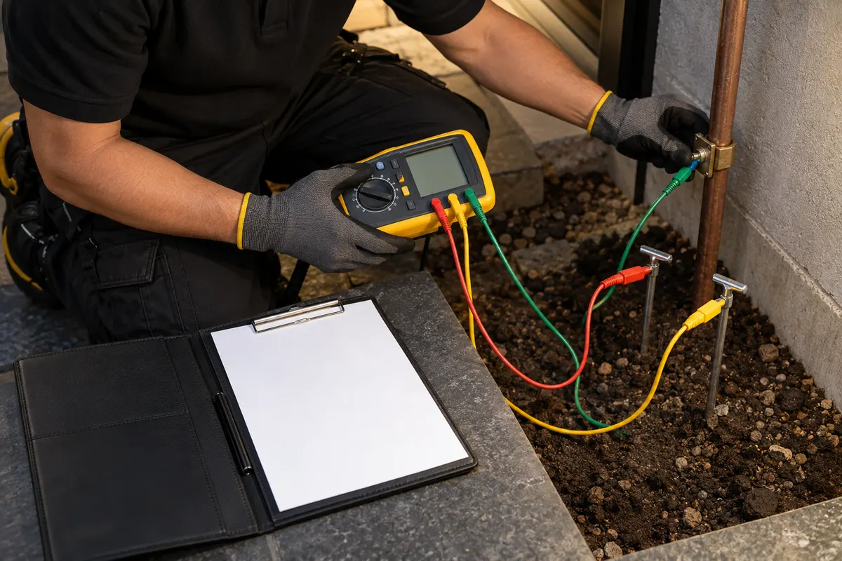 Tablero eléctrico preparado para inspección y certificado EPEC